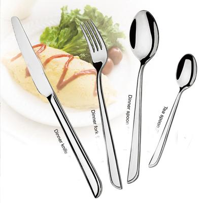 China Wholesale Disposable Hotel Stainless Steel Cutlery Set for sale