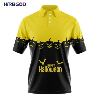 China Wholesale Custom Polyester Breathable Quick Dry Anti-Wrinkle HIRBGOD Polo Running Tshirt Short Sleeve Clothes OEM Copy Polo For Men for sale