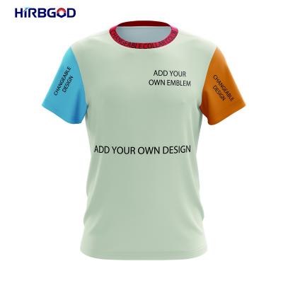 China HIRBGOD Camicia Uomo Running T-Shirt Shirt Shirts Shirts Wholesale Custom Breathable Running Quick Dry Cycling Shirt For Men Custom for sale