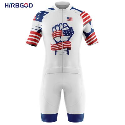 China HIRBGOD USA Recycling Big Pattern Tri Tank Top Wholesale Custom Team Breathable QUICK DRY Short Sleeve Raglan Tri Tank For Men for sale