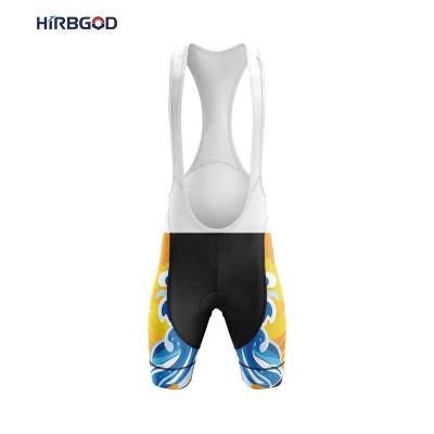 China HIRBGOD Breathable TYZ767-06 Israel Jesus Cycle Bib Shorts Mens Bike Bib Shorts Bib Comfortable Cycling Shorts Plus Size Cycling Wear for sale