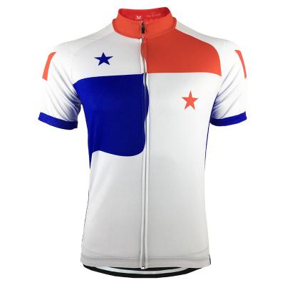 China Comfortable HIRBGOD HI112 Panama Flag Cycling Tank Top Men Breathable Short Sleeve Cycling Tank Top Plus Size Cycling Wear for sale