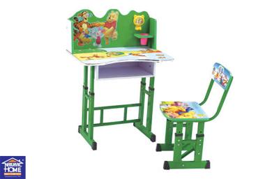 China Tabla popular del estudio de los niños y muebles de madera determinados Winnie the Pooh KT-0066 de los niños de la silla en venta