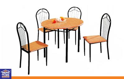 China Round Dinning Table and Chairs Set , Dining Room Tables & Chairs for Office or Hotel for sale