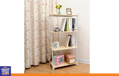 China Space Saving 4 Tiers Shelf Storage Rack for Home or Office Furniture , Custom Color and Size for sale