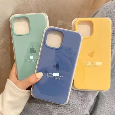 China Original ELGZ silicone phone case carcasa phone case shockproof phone accessories for Apple 14 pro max for sale