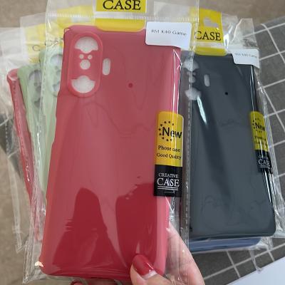 China ELGZ Carcasa color tpu shockproof phone case for RM K40 GAMING phone accessories for sale