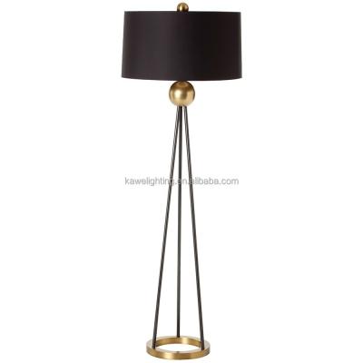 China Modern Modern Brass Hospitality Hotel Floor Lamp for sale