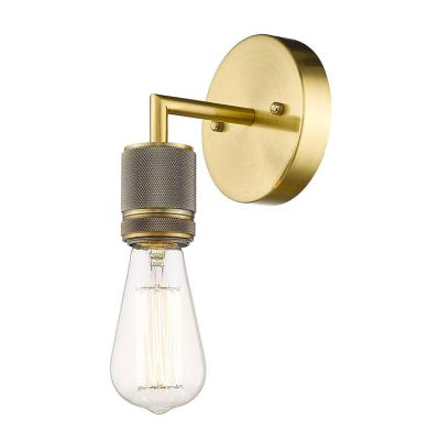 China Vintage Modern Brass Bathroom Vanity Industrial Indoor Wall Lamp For Bedside Bedroom Living Room Bathroom Lighting for sale