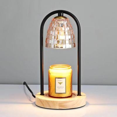 China Scented Metal Candle Melter Yankee Candle Warmers Dimmable Candle Wax Lamp Wax Warmer Melting Lamps With Timer for sale