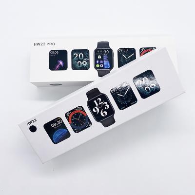 China MP3 playback 2021 custom watch face BT calls smart watch 1.75 series hw22 6 series wearfit iwo smartwatch inteligente reloj zu verkaufen