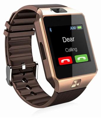 China 2021 Hot Selling Touch Screen Smart Watch DZ09 Smartwatch With Camera BT Support Android IOS With Sim Card for sale