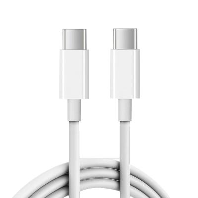 China 3A Factory 60W 3A palladium fast charging high quality fast charging usb type c to type c charging cable for tablet pc and phone for sale