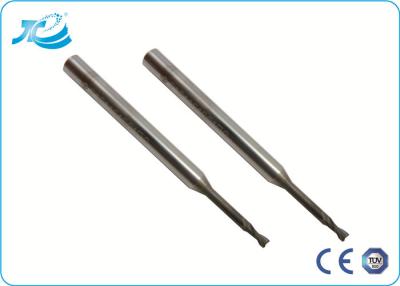 Chine Long diamètre d'Endmill de carbure de tungstène de fraises en bout de cou de cannelure courte 0,2 - 3,0 millimètres à vendre