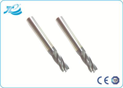 Chine Le carbure de quatre cannelures Roughing le CE TUV de fraise en bout de manteau de Tiain a approuvé le diamètre de 6mm 7mm 8mm à vendre