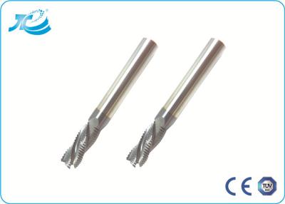 Chine Carbure de tungstène Roughing la fraise en bout de trois cannelures HRC 55/60/65 à vendre