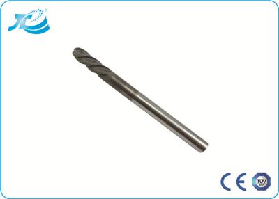 China Tungsten Carbide End Mill Straight Flute with 2 or 4 Flute , Helix Angle 38 - 42 ° for sale