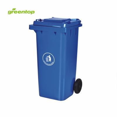 China Viable Outdoor 120L/240L Garbage Bin/Trash Bin/Wheeled Bin by Plastic HDPE for sale