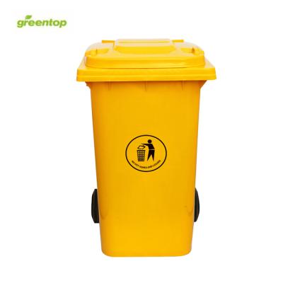 China Sustainable Wheelie Waste Bin Or Outdoor Trash Can Or Commercial Trash Can With EN840 Certificate for sale