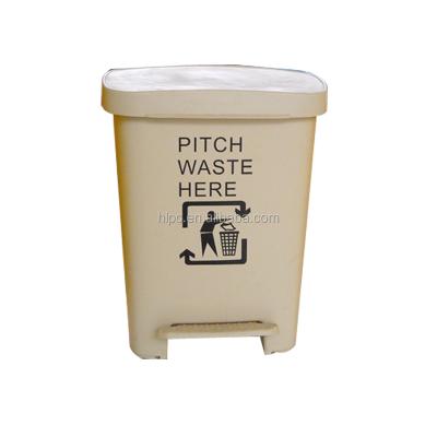 China Sustainable Plastic 25L Pedal Bin /medical Waste Bin for sale