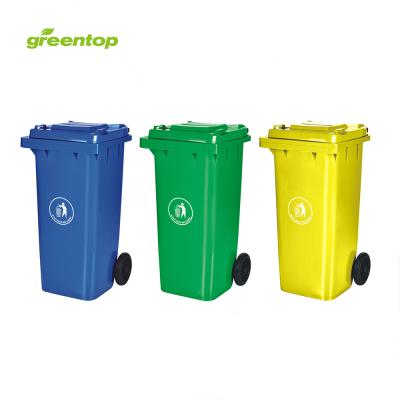 China 100L Sustainable Waste Drum Plastic Garbage Bin for sale