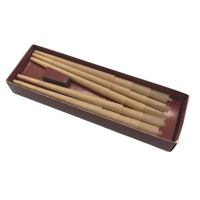 China Custom Brand 110mm Kingslim Natural Unbleached Cone Pre-Rolled Rolling Papers for sale