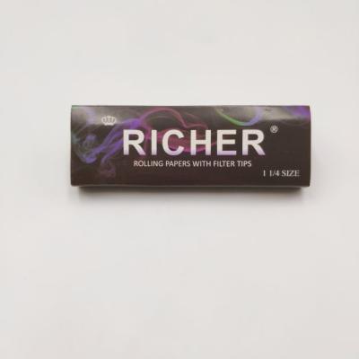 China Transparent Customized Cigarette Rolling Paper With Filter Tips OEM Design for sale