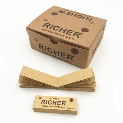 China Tobacco Rolling Papers + Rust Filter Tips Pack for sale