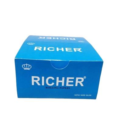 China Slow Burning Natural Arabic Gum Richer Smoking Rolling Papers All Sizes Available for sale