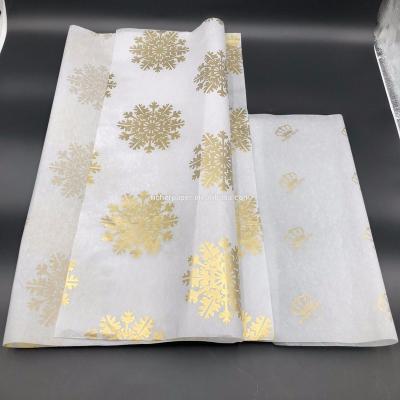 China Uncurl 17GSM to 22 GSM Custom Tissue Paper Logo Printing Disposable Gift Wrapping for sale