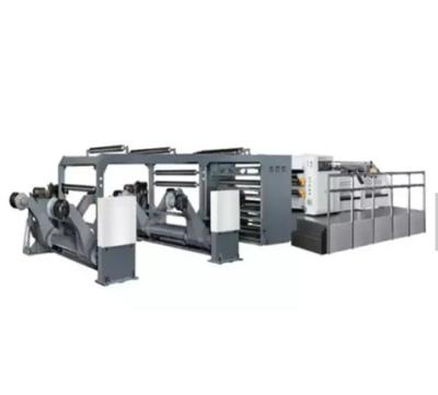 China 7700 KG Baustoffgeschäfte Papierverarbeitung Rollblattmaschine Papierrollschneidemaschine zu verkaufen