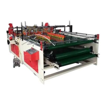 China Food Manufacturing Plant Semi Automatic Corrugated Folder Gluer Box Packaging Machine for sale