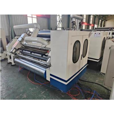 China 6500 KG Fingerless Paper Board Corrugated Single Facer Group Machine for Output for sale