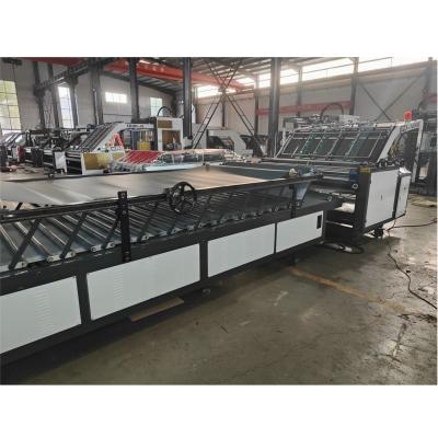 China Paper Box Making Semi-Automatic Double Wall Board Cardboard Laminating Machine Laminator for sale