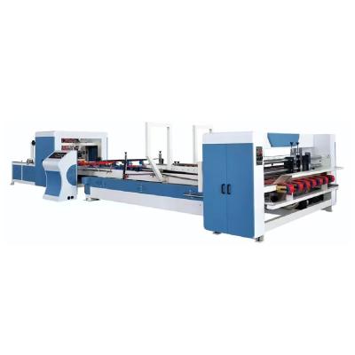 China Garment Shops Streamline Packaging Process with Carton Folding Gluing Machine for sale