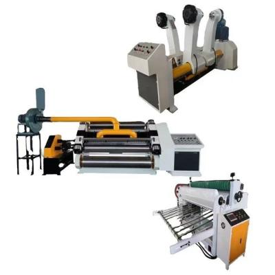 China Easy to Operate Corrugated Box Cutting Machine for Corrugated Paperboard Single Facer for sale