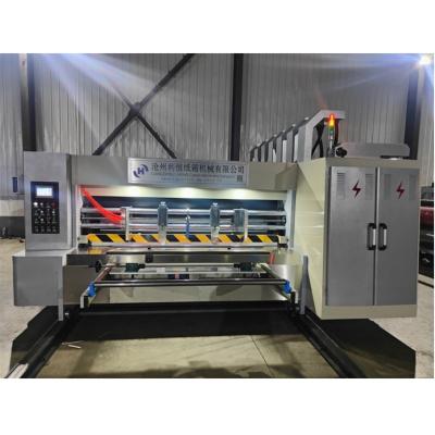 China Printing Shops 2 4 6 Color Flexo Printing Corrugated Carton Box Making Machine Automatic Grade Automatic for sale