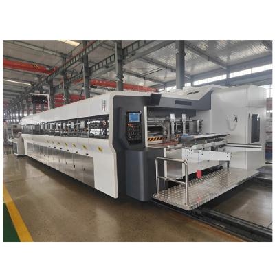 China Manufacturing Plant Automatic Flexo Printing Slotting Die Cutting Corrugated Carton Box Making Machine for sale