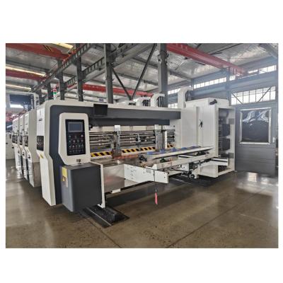 China 18000 KG Caixa de cartão corrugada máquina de fabricação de cartão Flexo impressão Slotting Diecutting Machine à venda