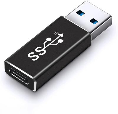 China COMPUTER USB 3.1 Gen 2 Male to Type-C Female Adapter Support Dual Sided 10Gbps Charging and Data Transfer for sale