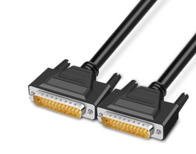 China D-Sub 25 Pin Cable Db Connector Male 25 Camera To Printer Serial-Parallel Male Extension Cable for sale