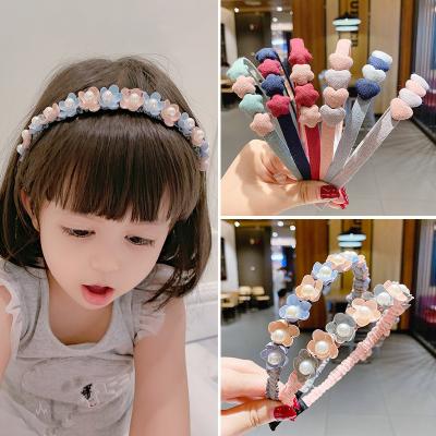 China 2021 new style children's headwear cute children's hair clip princess hair circle European and American South Korean cartoon baby girls for sale