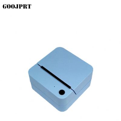 China Black And White Mini Pocket Blue Tooth Photo Printer Portable Handheld Printer Mobile Phone Photo Printer OEM Design for sale