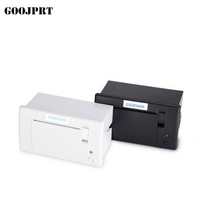 China Mini Panel Thermal Printer 57mm Width Serial Port Thermal Printer Parallel Barcode Label Paper Printer Black And White QR701 for sale