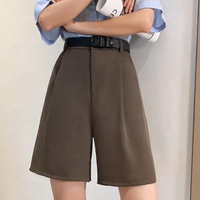 China 2022 New Arrival Wholesale Women's Burmuda Anti-Wrinkle Shorts Women's Clothing 4XL Shorts Large Size Casual Women's Clothing Running Shorts for sale