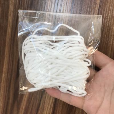 China 10 Yards/Pack 3mm Durable Nylon Elastic Rope Soft Round Cord Spandex Elastic Bands For Mask-Elastic Accessories for sale