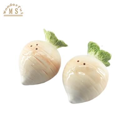 China OEM Disposable Ceramic Radish Dish Food Holders 3d Style Food Tray Holders 3d Vegetable Carrot Dish Porcelain Carrot Salad Dish Baking Canister for sale