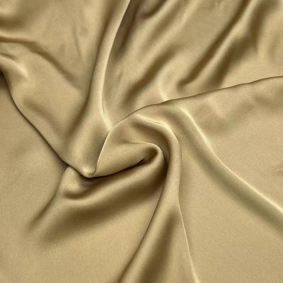 China Zara anti-static high-end polyester silk satin for lady's blouse / 120GSM luxury silk satin for lady's fashion for sale