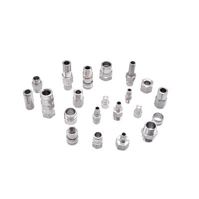 China Wholesale Long Life Pipe Fittings Hydraulic Connector Stainless Steel Pipe Fittings for sale