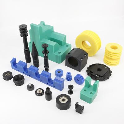 China Custom Industrial High Quality CNC Machining Delrin Plastic Black Pom Turning Parts for sale